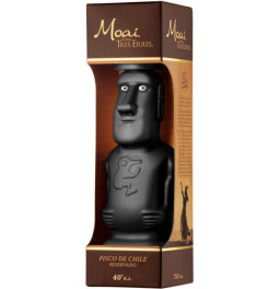 Водка Pisco "Tres Erres" Moai Reservado, gift box, 0.75 л