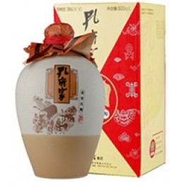Водка Konfujia, White Jar, gift box, 0.5 л