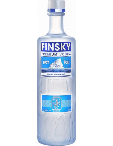 Водка "Finsky" Hot Ice, 0.5 л