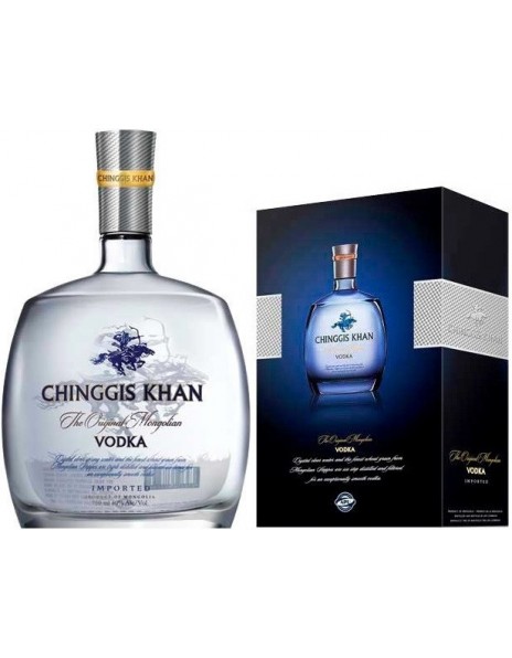 Водка "Chinggis Khan", gift box, 0.75 л