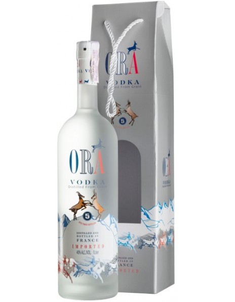 Водка "ORA" Blue, gift box, 1 л