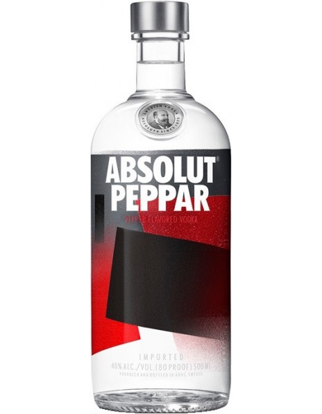 Водка Absolut Peppar, 0.5 л