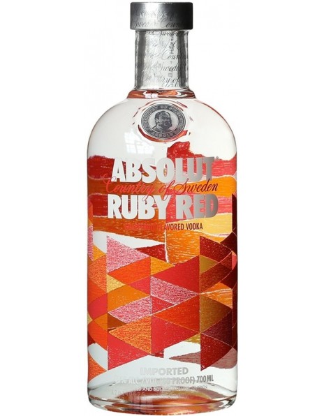 Водка Absolut Ruby Red, 0.75 л