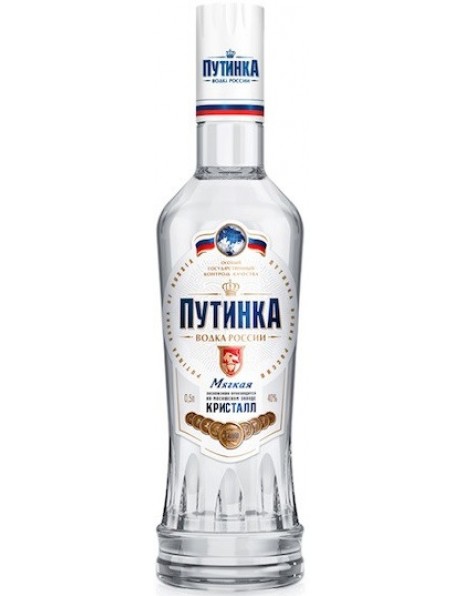 Водка "Путинка" Мягкая, 0.5 л