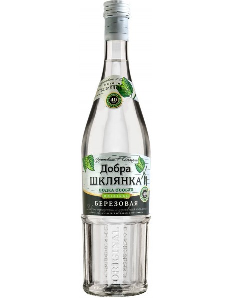 Водка Бульбашъ, "Добра шклянка" Березовая, 0.5 л