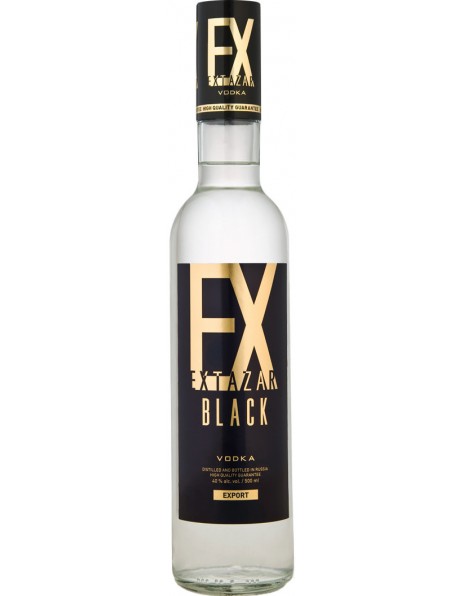 Водка "Extazar" Black, 0.5 л