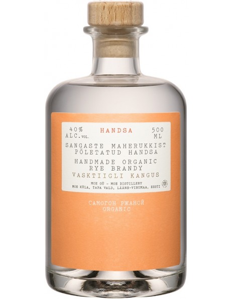 Водка "Handsa" Organic (40%), 0.5 л