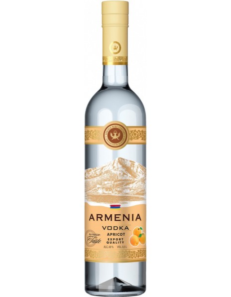 Водка "Армения" Абрикосовая, 0.5 л